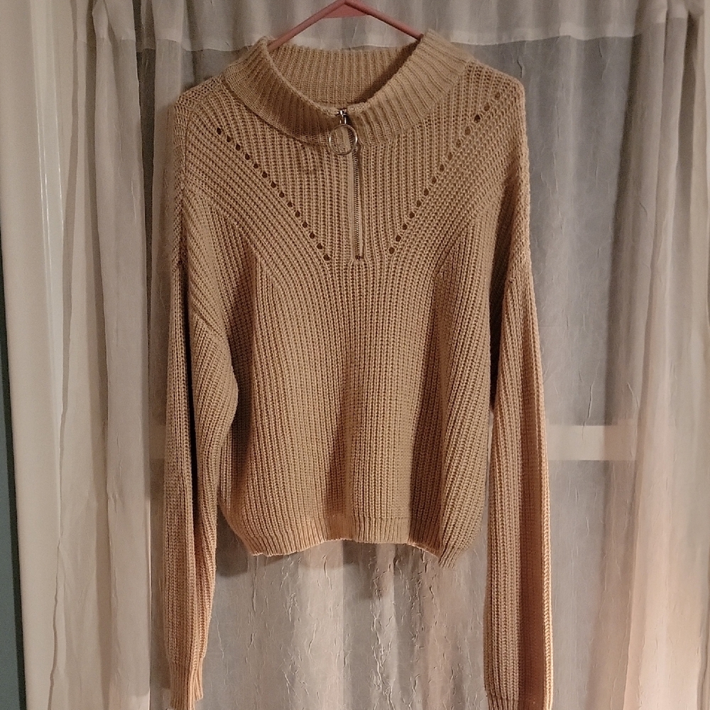 Cozy Tan Sweater